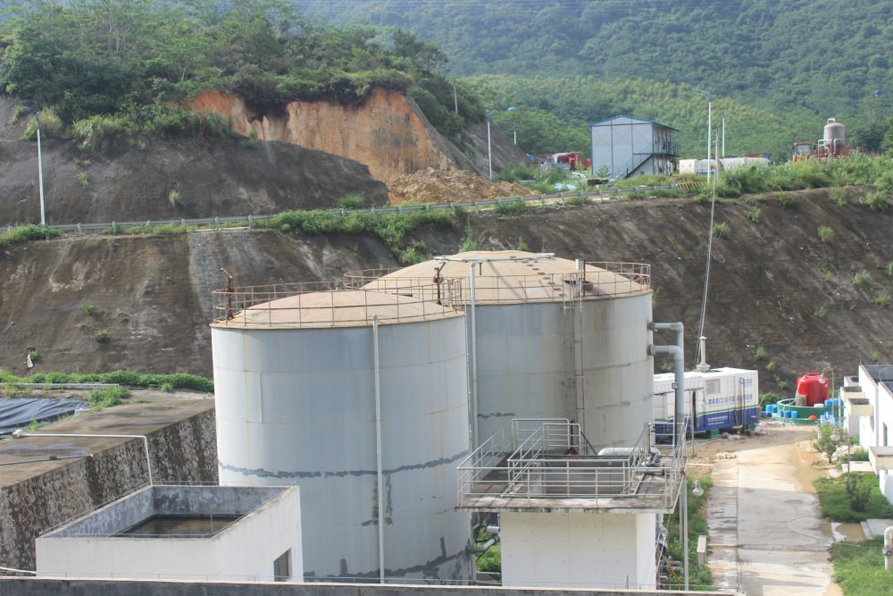 惠東縣某某100噸(dun)垃圾滲瀝液工程