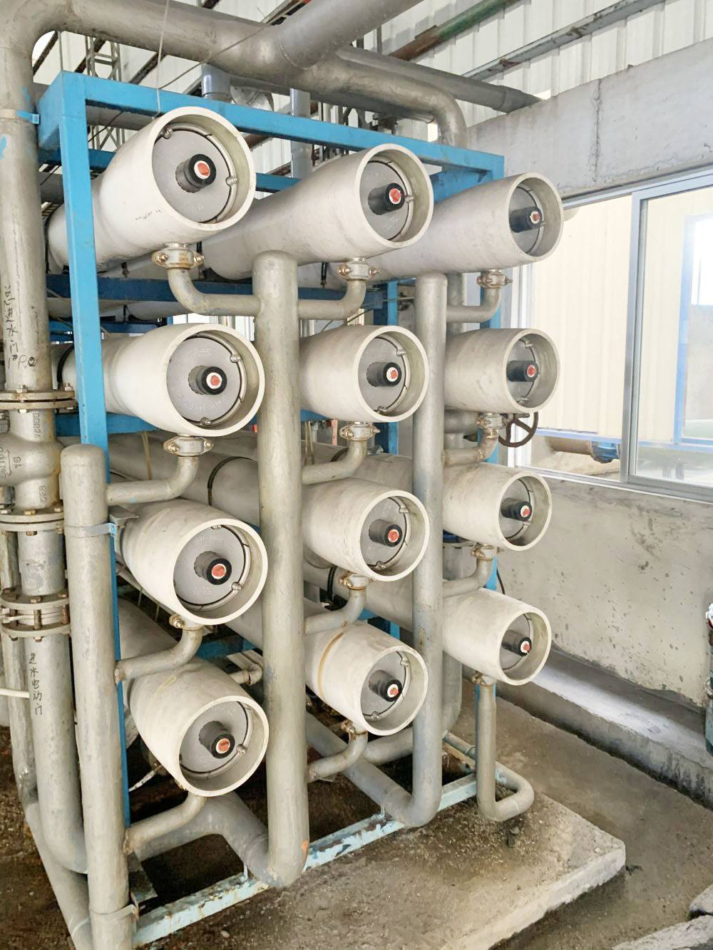 槑州某某紙業80m3ph除鹽水係統現(xian)場圖片