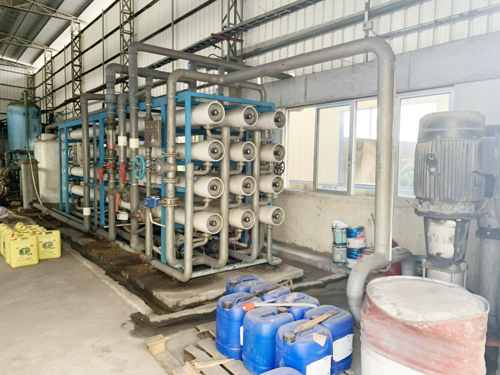 槑州某某紙業80m3ph除鹽水係統現場圖片