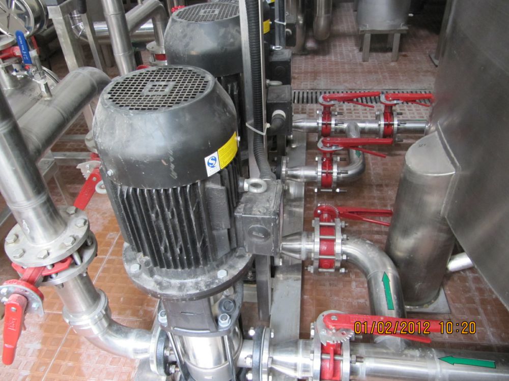 飲料廠20m3ph純(chun)水係統