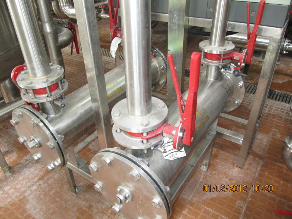 飲料廠20m3ph純水係(xi)統