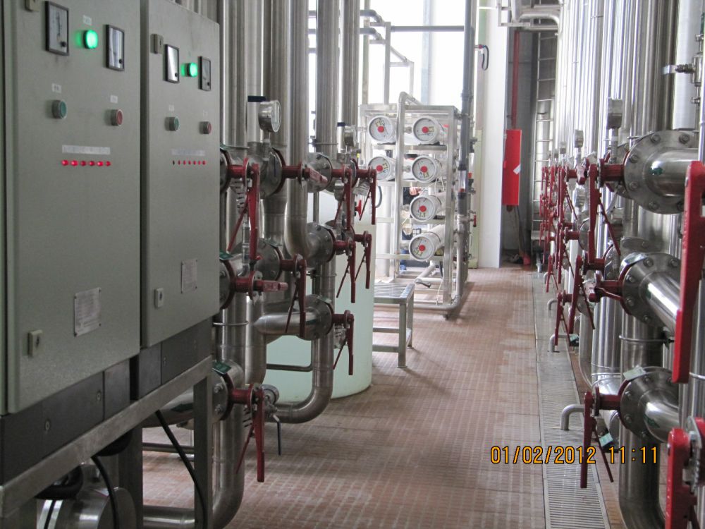 飲料廠20m3ph純水係統(tong)